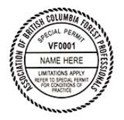 Limited Licensee Rubber Stamp